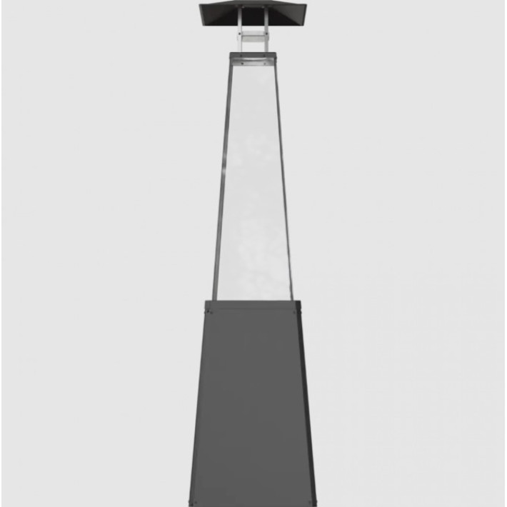 Газовий обігрівач Kratki UMBRELLA BS стальний чорний (12,0 кВт)