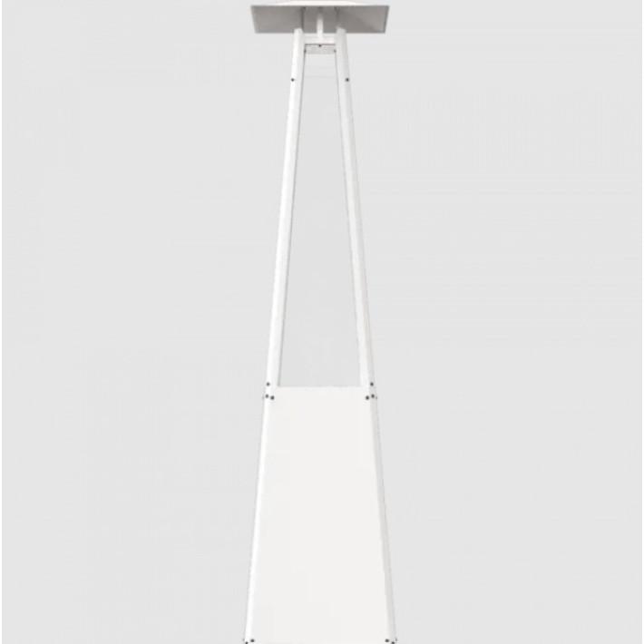 Газовий обігрівач Kratki UMBRELLA стальний білий (12,0 кВт)
